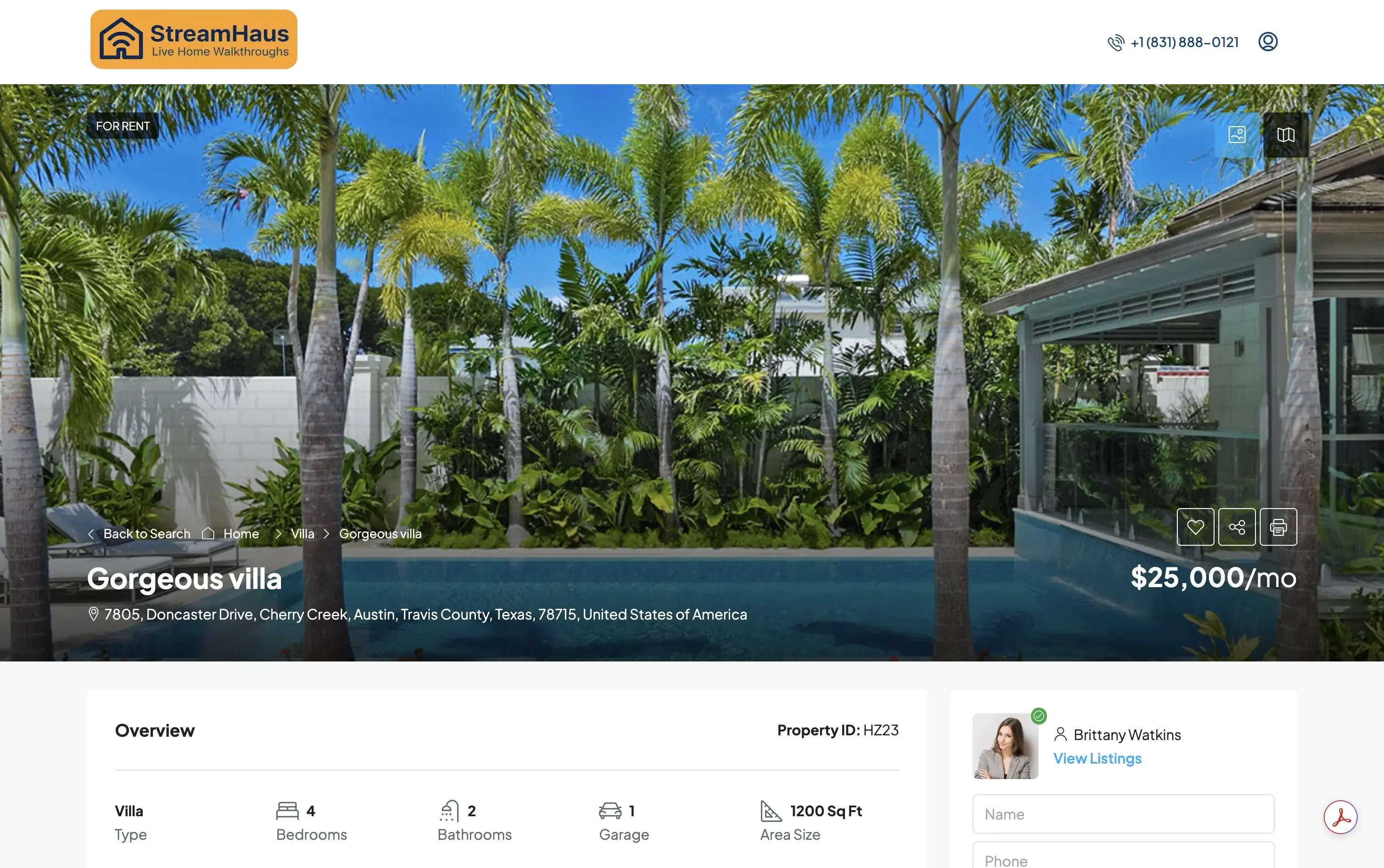 Stream Haus Web App